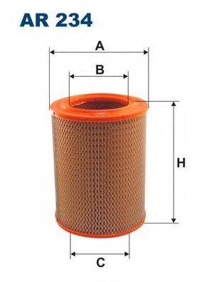 FILTRON AR234 Повітряний фільтр