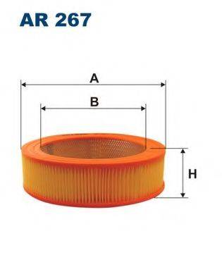 FILTRON AR267 Повітряний фільтр