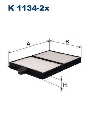 FILTRON K11342X Фільтр, повітря у внутрішньому просторі