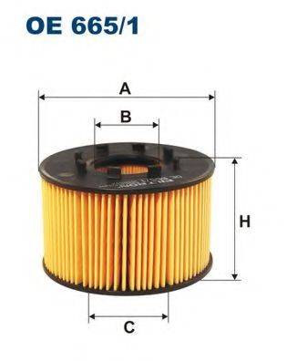 FILTRON OE6651 Масляний фільтр