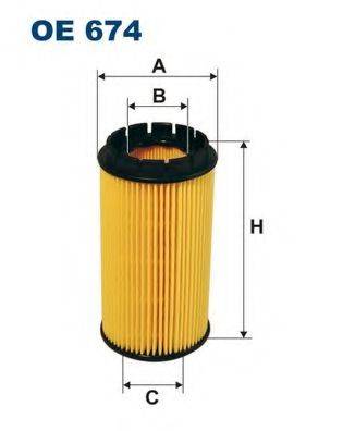 FILTRON OE674 Масляний фільтр