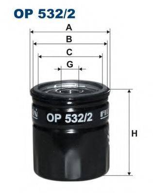 FILTRON OP5322 Масляний фільтр