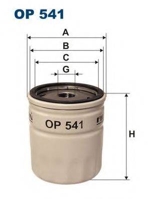 FILTRON OP541 Масляний фільтр