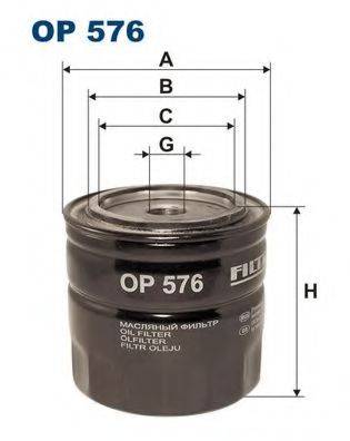 FILTRON OP576 Масляний фільтр