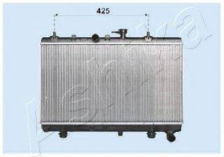 ASHIKA RDA333021 Радіатор, охолодження двигуна