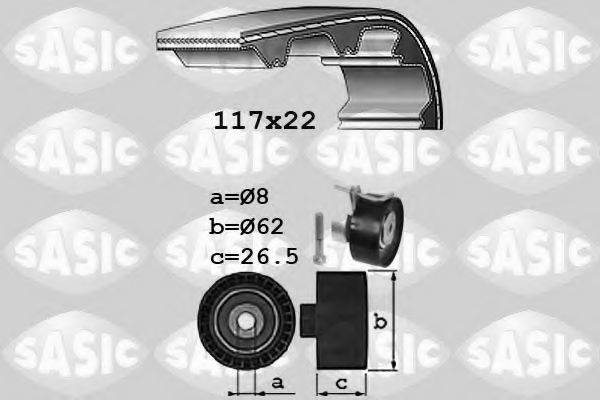 SASIC 1756069 Комплект ременя ГРМ