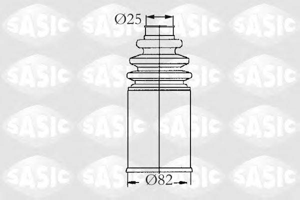 SASIC 2933573 Комплект пильника, приводний вал