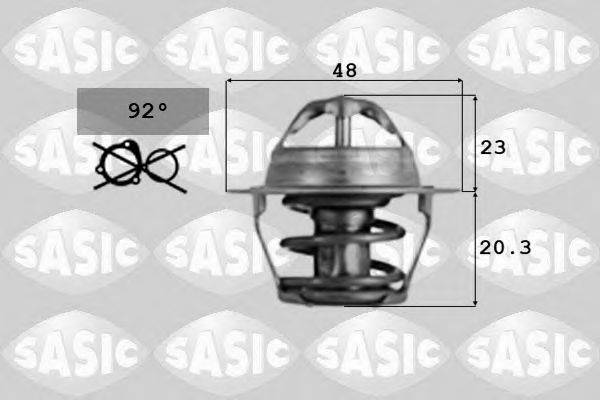 SASIC 9000389 Термостат, охолоджуюча рідина