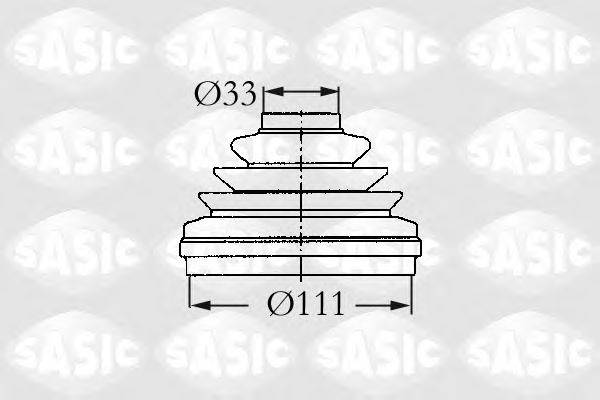 SASIC 2933993 Комплект пильника, приводний вал