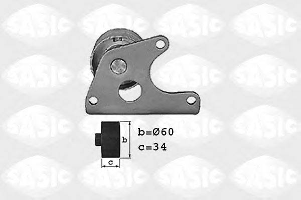 SASIC 8300020 Паразитний / Ведучий ролик, зубчастий ремінь
