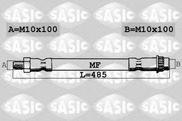 SASIC 6604013 Гальмівний шланг