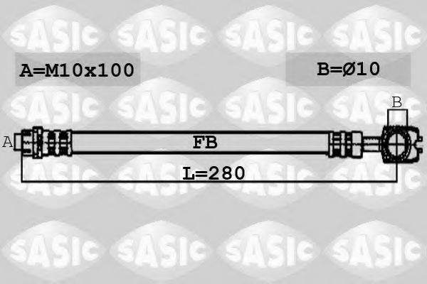 SASIC 6606079 Гальмівний шланг