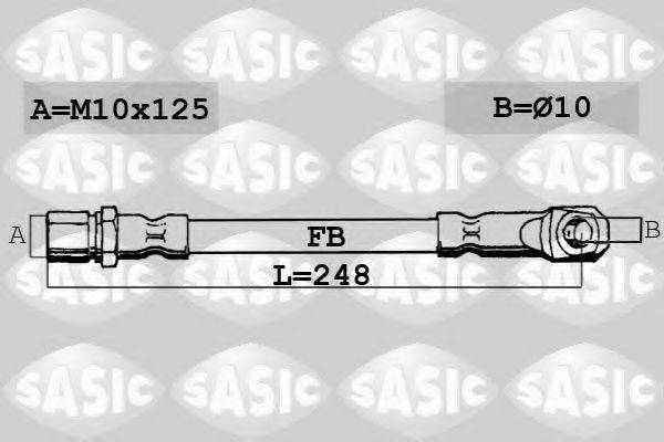 SASIC SBH6286 Гальмівний шланг