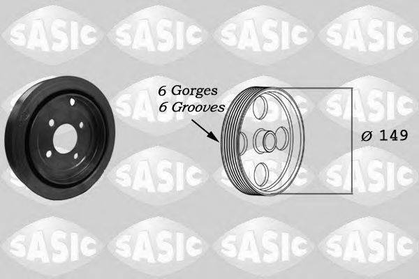 SASIC 2150018 Ремінний шків, колінчастий вал