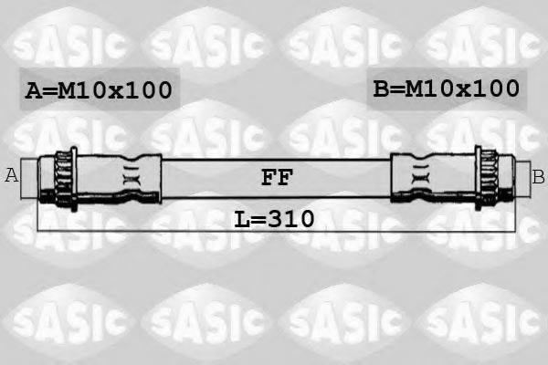 SASIC 6604033 Гальмівний шланг