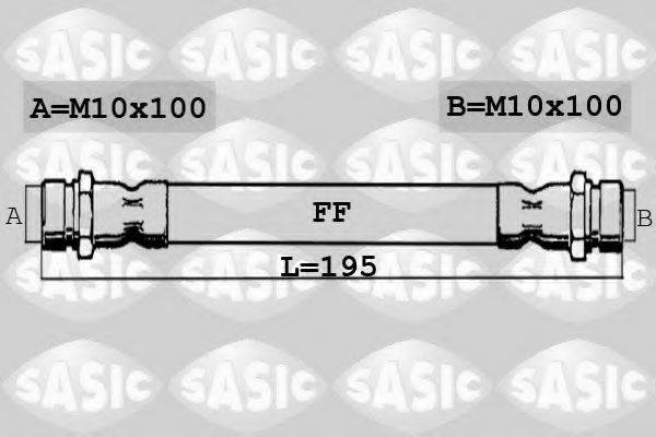 SASIC 6600047 Гальмівний шланг