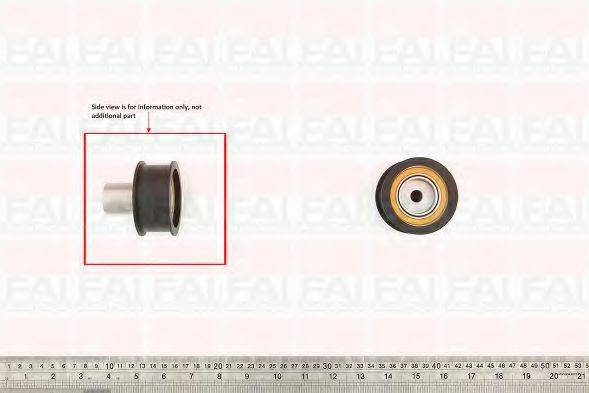 FAI AUTOPARTS T9507 Паразитний / Ведучий ролик, зубчастий ремінь