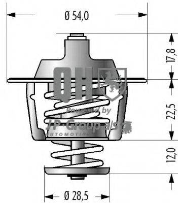 JP GROUP 1514601619 Термостат, охолоджуюча рідина