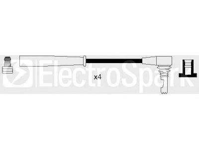 STANDARD OEK327 Комплект дротів запалювання