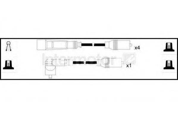 STANDARD 76166 Комплект дротів запалювання