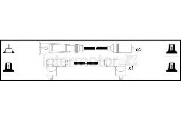 STANDARD 73888 Комплект дротів запалювання