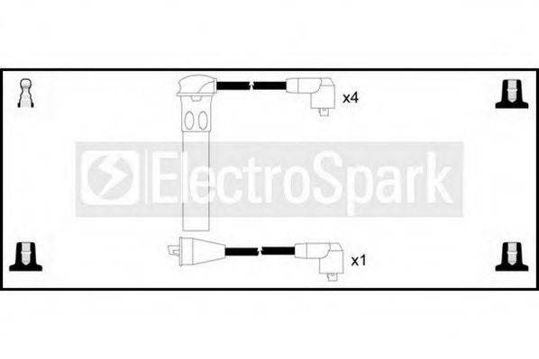 STANDARD OEK077 Комплект дротів запалювання