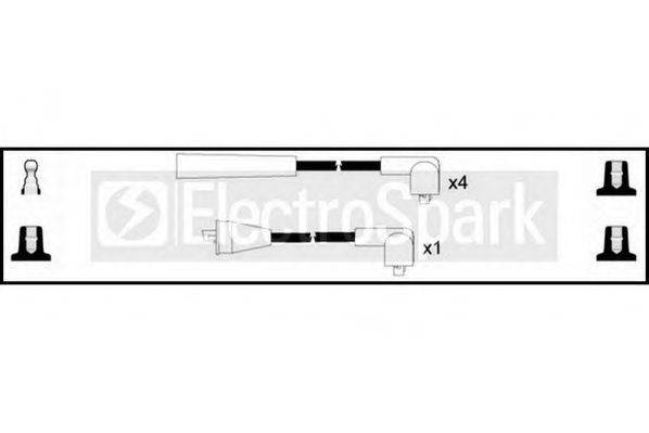 STANDARD OEK204 Комплект дротів запалювання