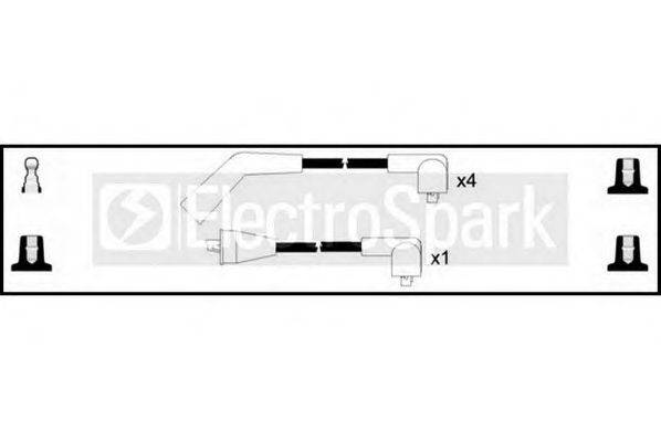 STANDARD OEK085 Комплект дротів запалювання