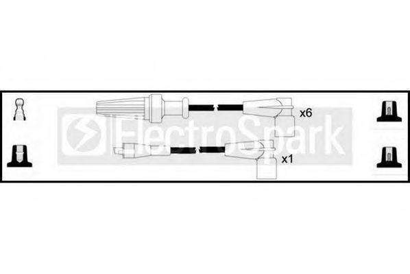 STANDARD OEK446 Комплект дротів запалювання