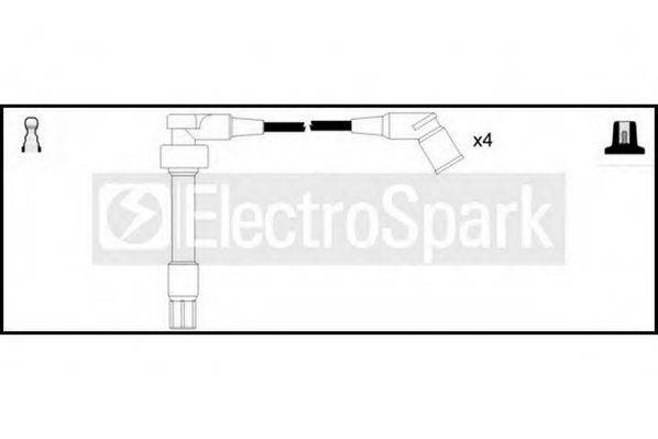 STANDARD OEK414 Комплект дротів запалювання