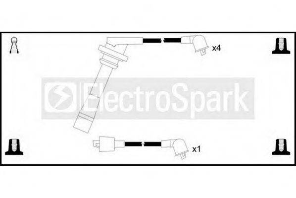 STANDARD OEK090 Комплект дротів запалювання