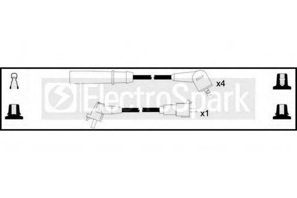 STANDARD OEK278 Комплект дротів запалювання