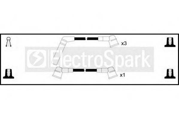 STANDARD OEK341 Комплект дротів запалювання