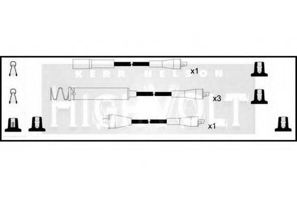 STANDARD OEF050 Комплект дротів запалювання