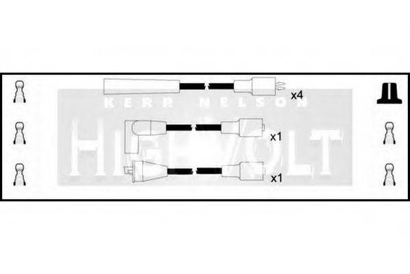 STANDARD OEF176 Комплект дротів запалювання