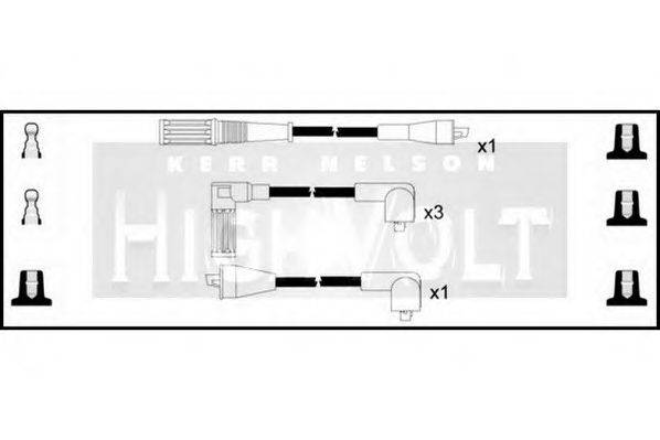 STANDARD OEF309 Комплект дротів запалювання