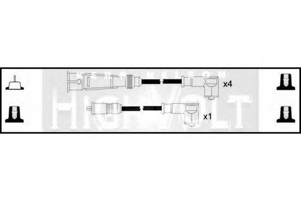 STANDARD OEF513 Комплект дротів запалювання