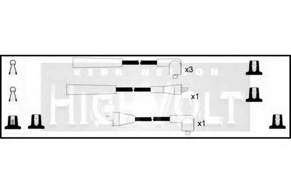 STANDARD OEF975 Комплект дротів запалювання