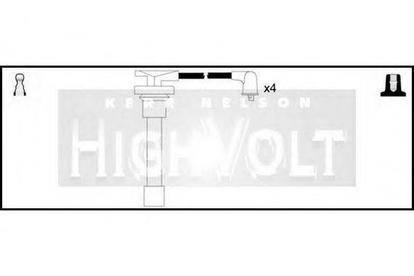 STANDARD OEF694 Комплект дротів запалювання