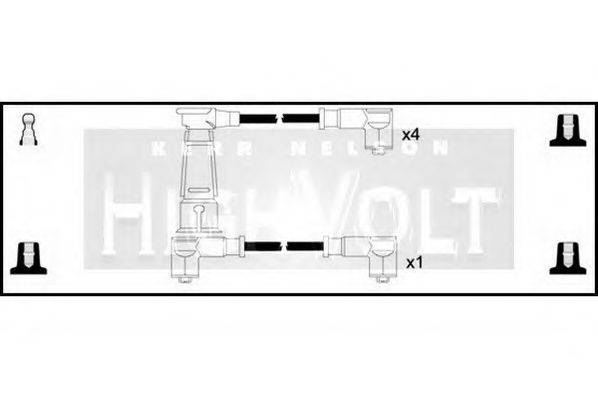 STANDARD OEF466 Комплект дротів запалювання