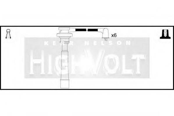 STANDARD OEF1010 Комплект дротів запалювання