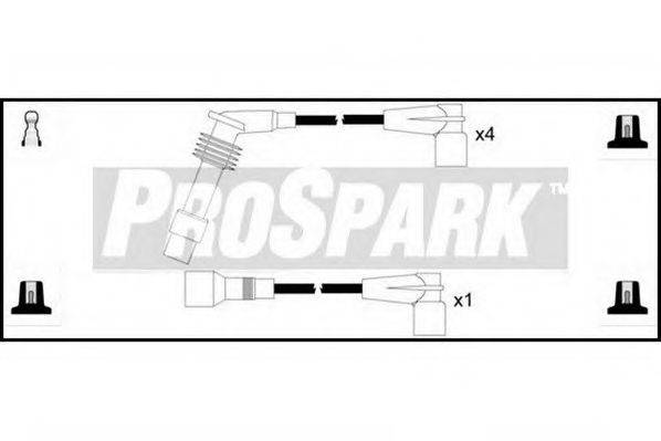 STANDARD OES981 Комплект дротів запалювання
