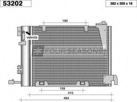 STANDARD F453202 Конденсатор, кондиціонер