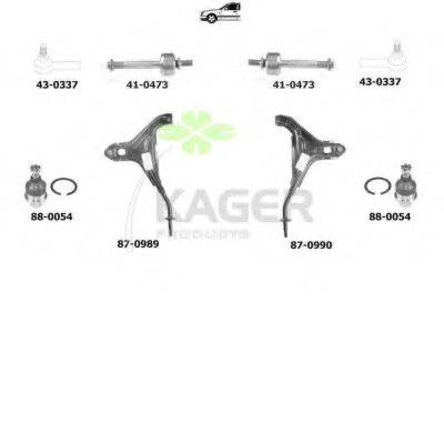 KAGER 800500 Підвіска колеса