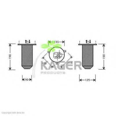 KAGER 945457 Осушувач, кондиціонер