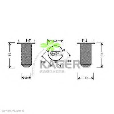 KAGER 945461 Осушувач, кондиціонер