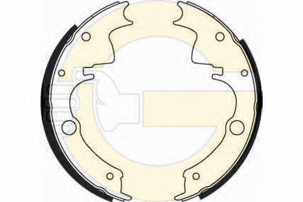 GIRLING 5160956 Комплект гальмівних колодок