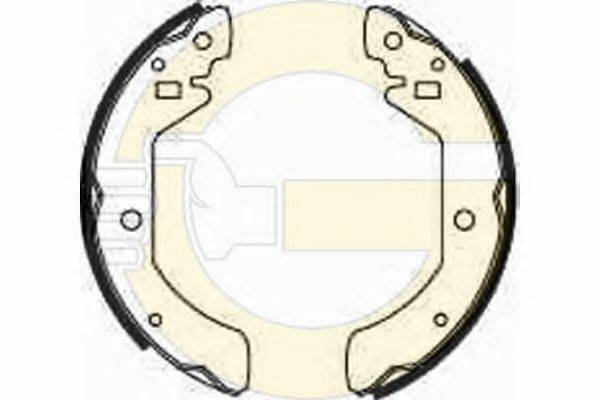 GIRLING 5181119 Комплект гальмівних колодок