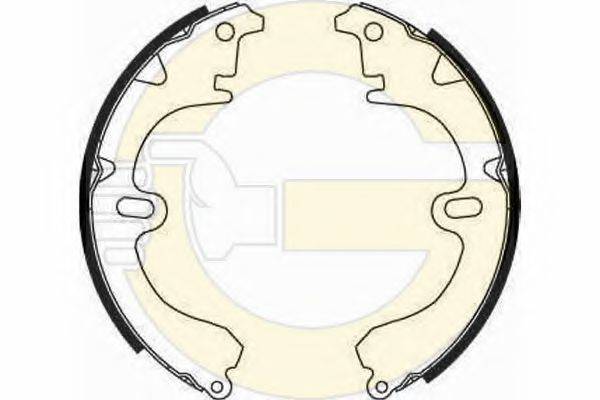 GIRLING 5181819 Комплект гальмівних колодок