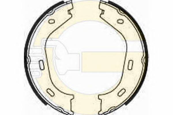 GIRLING 5182182 Комплект гальмівних колодок, стоянкова гальмівна система
